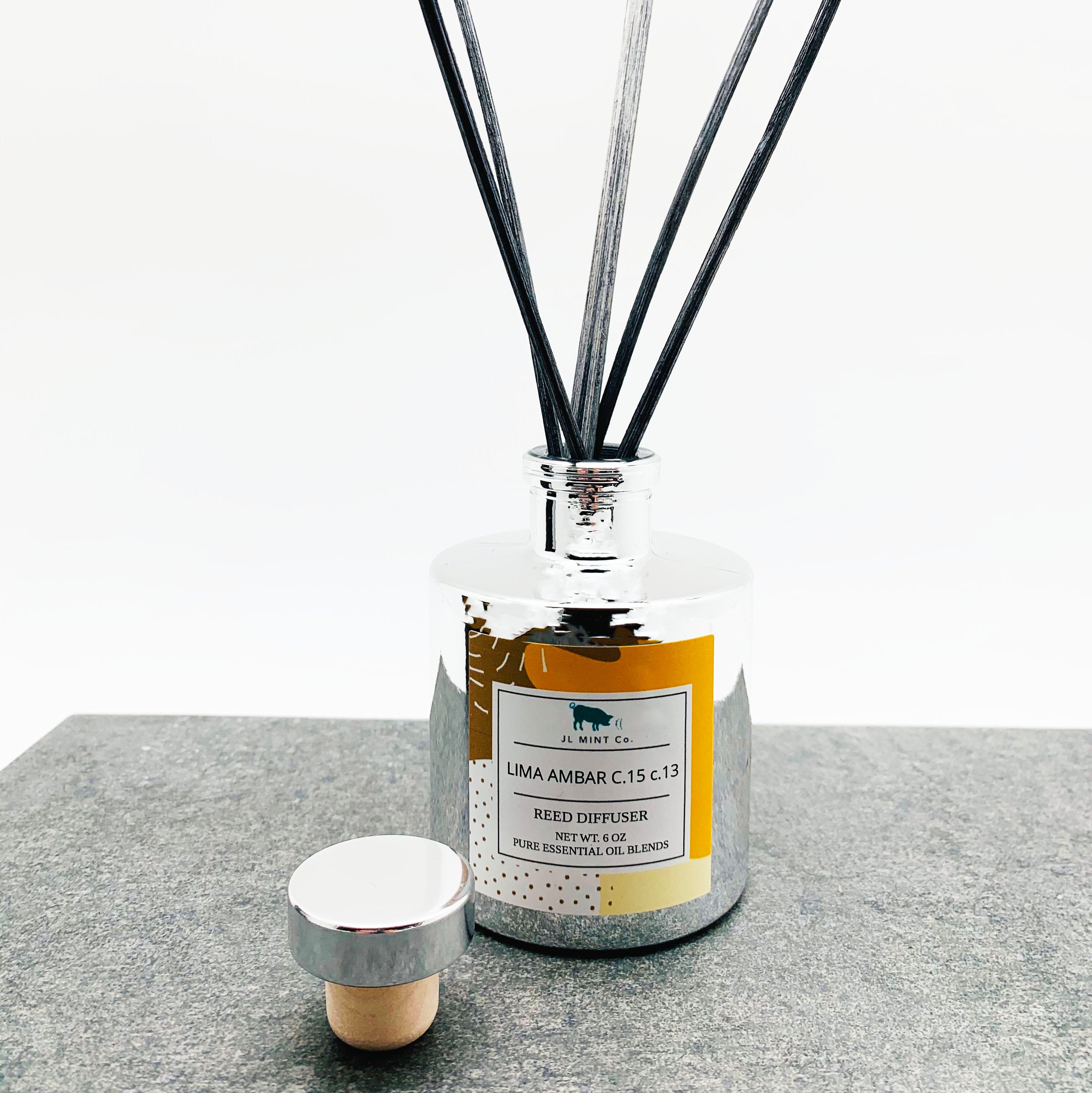 LIMA AMBAR C.15 c.13 JL Mint Co. Reed Diffuser