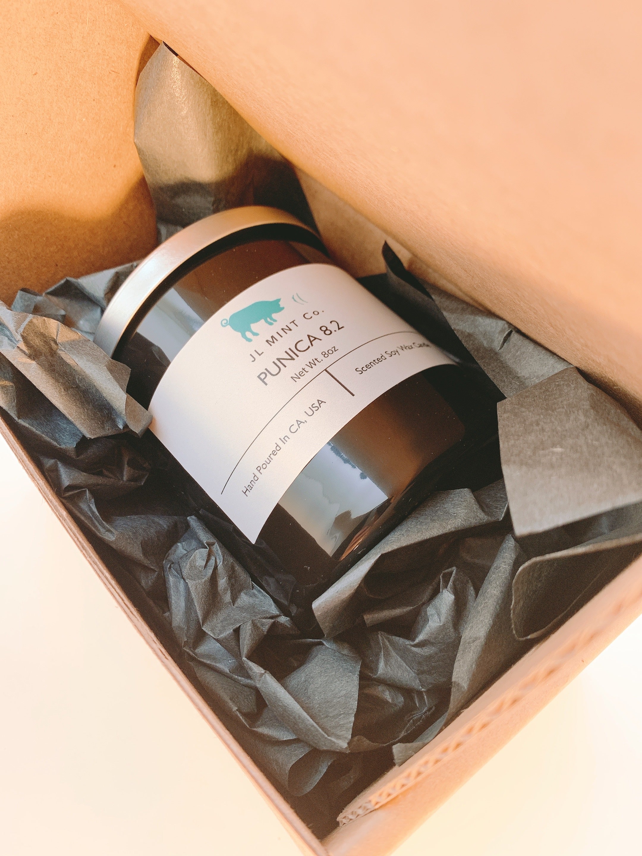 PUNICA 8.2 JL Mint Co. Soy Wax Candle