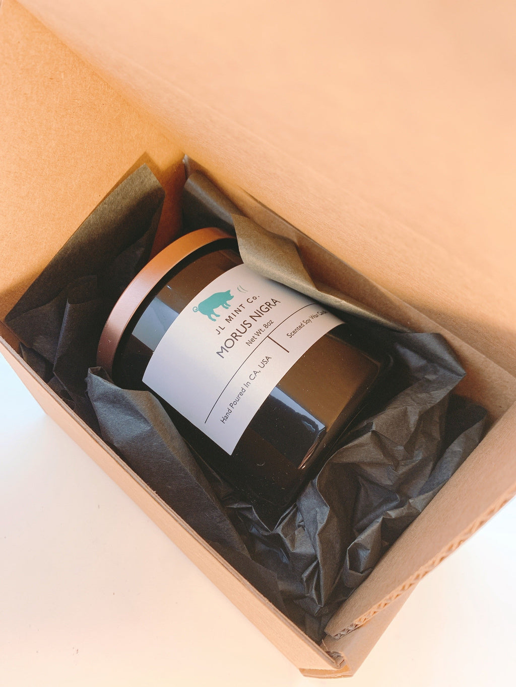 MORUS NIGRA JL Mint Co. Soy Wax Candle