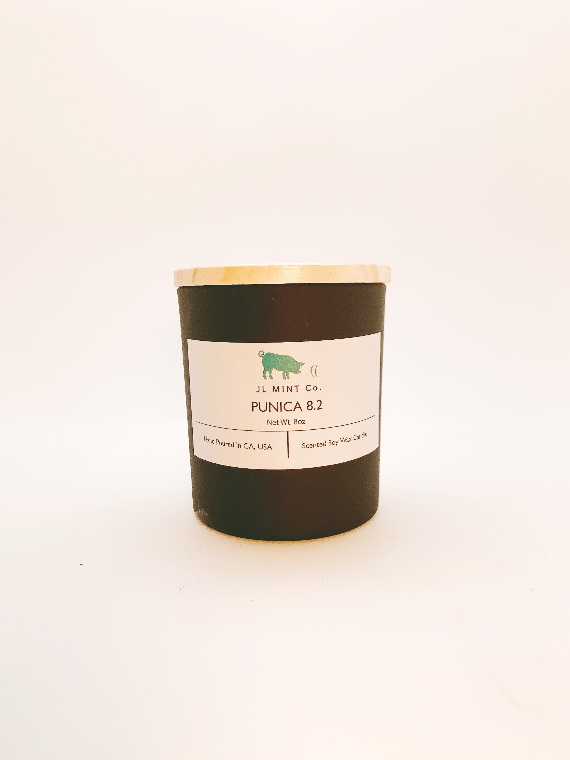PUNICA 8.2 JL Mint Co. Soy Wax Candle